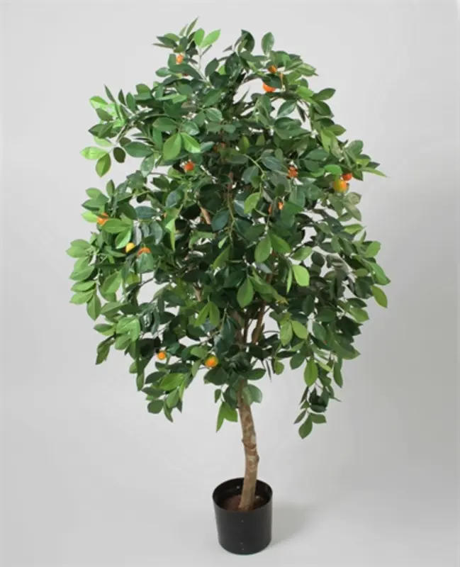 Kunstigt appelsintræ - H: 110 cm.