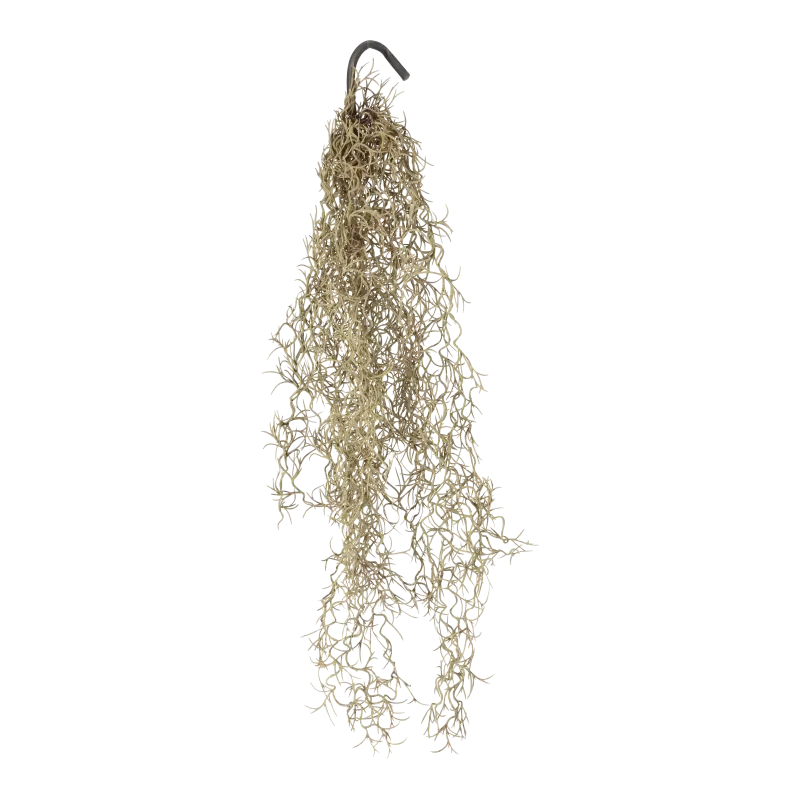 Kunstig tillandsia hængeranke brun - L: 90 cm..