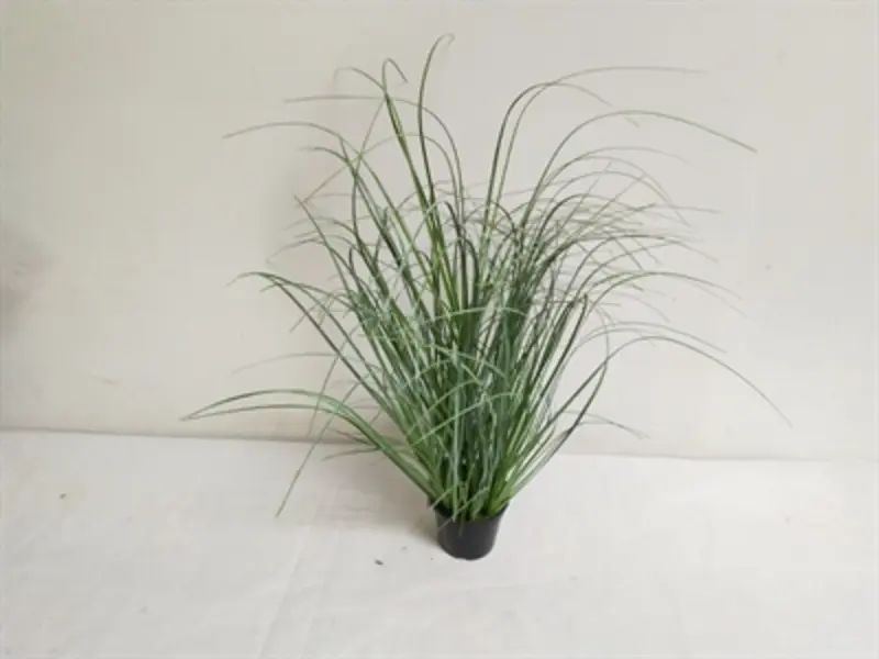 Kunstig græs i potte - H: 60 cm.