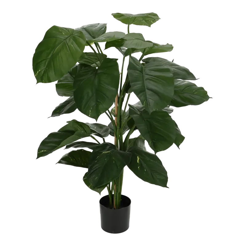 Kunstig pothos plante - H: 115 cm.
