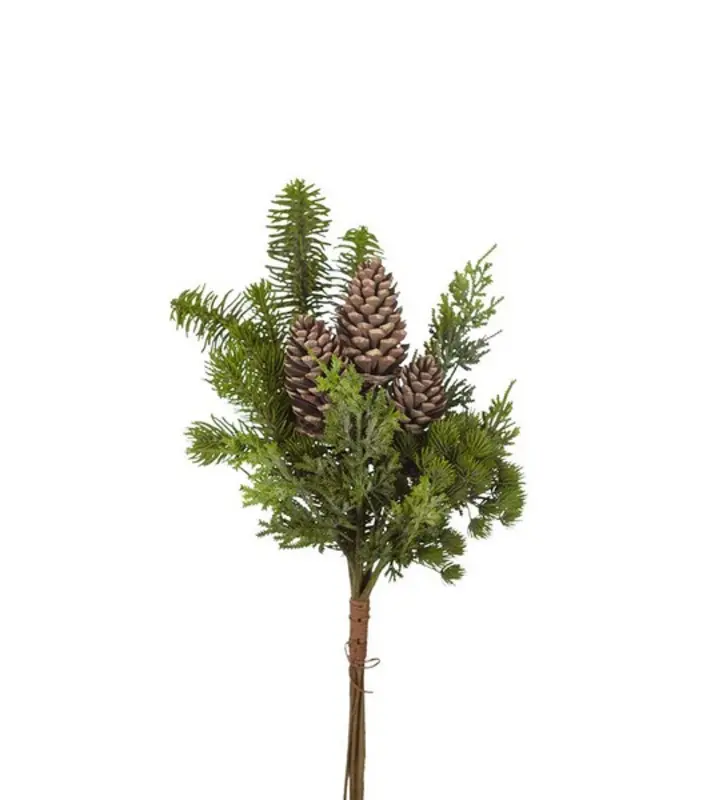 Kunstig gran buket - L: 50 cm.