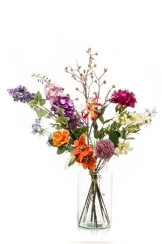 Kunstig blomsterbuket - Flower bomb.
