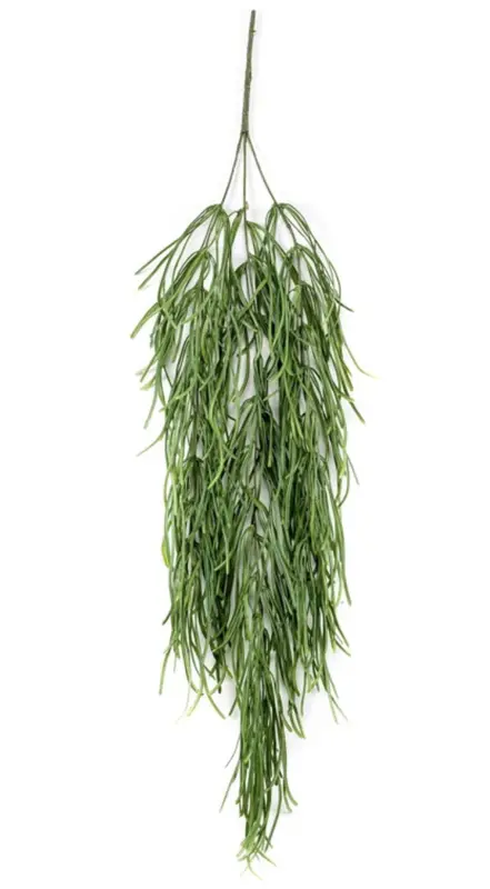 Kunstig Rhipsalis vine x 3 grøn - L: 80 cm.