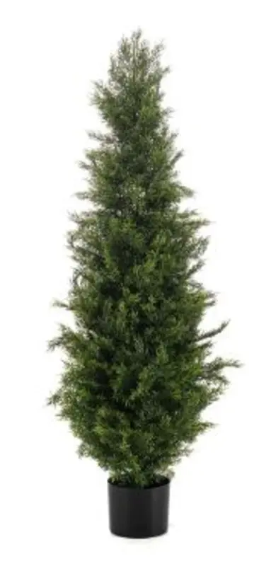 Kunstig cedar træ UV - H: 120 cm.