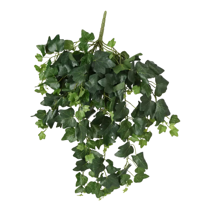 Kunstig efeu hængeplante - L: 65 cm.