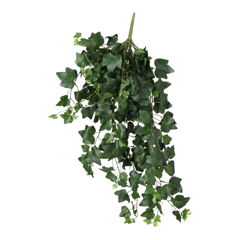 Kunstig efeu hængeplante - L: 75 cm.