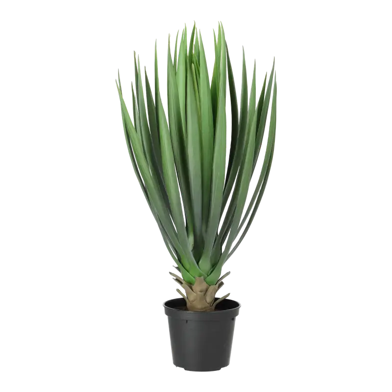 Kunstig yucca baby palme - H: 42 cm.