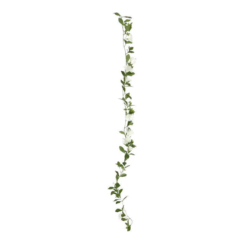 Kunstig petunia ranke hvid - L: 180 cm.