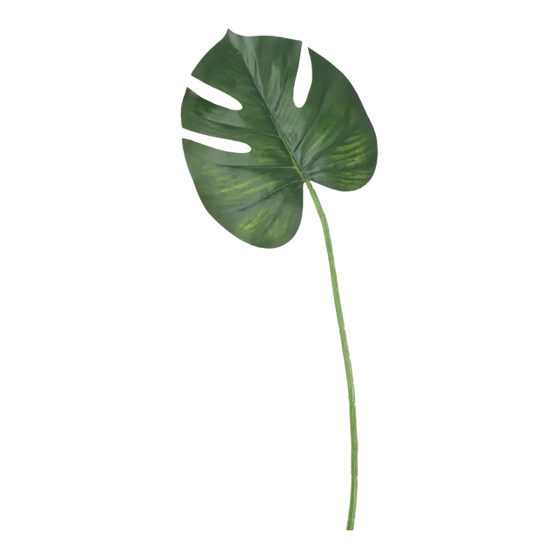 Kunstig Monstera blad L: 60 cm.