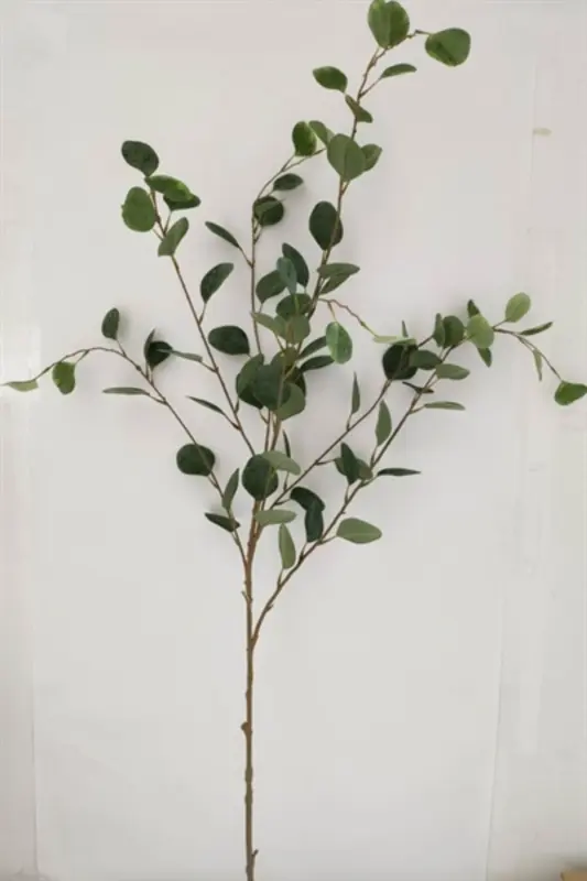 Kunstig eukalyptus stilk - L: 120 cm.