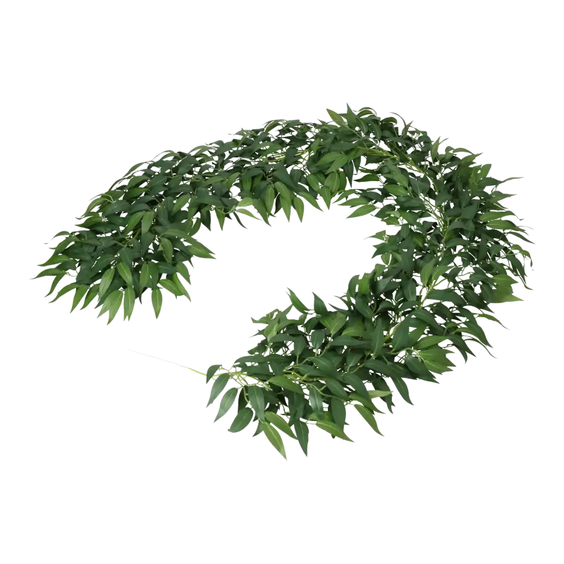 Kunstig Ruscus Garland Ranke - L: 190 cm.