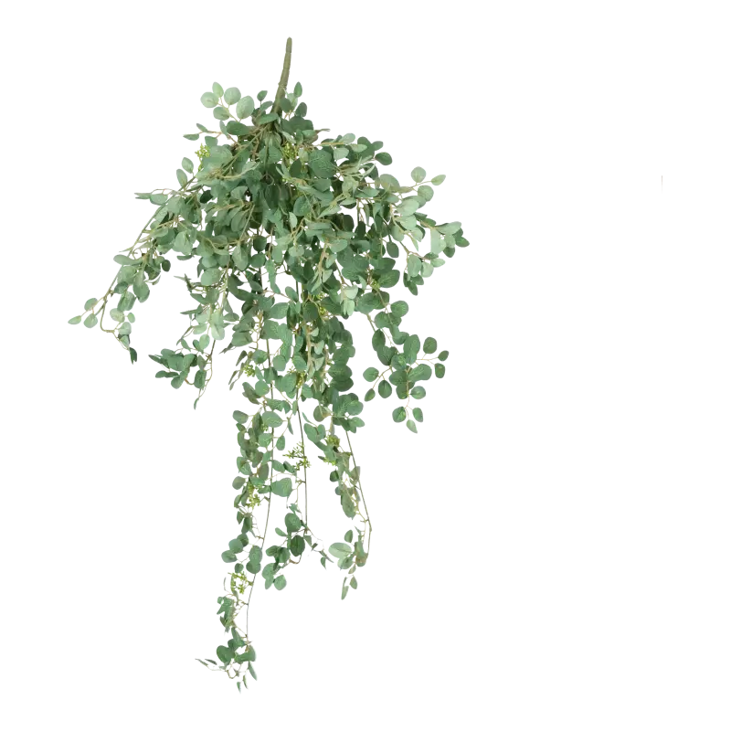 Kunstig eukalyptus hængeplante - L: 80 cm.