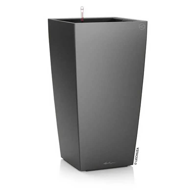Cubico potte antracit - H: 56 cm.