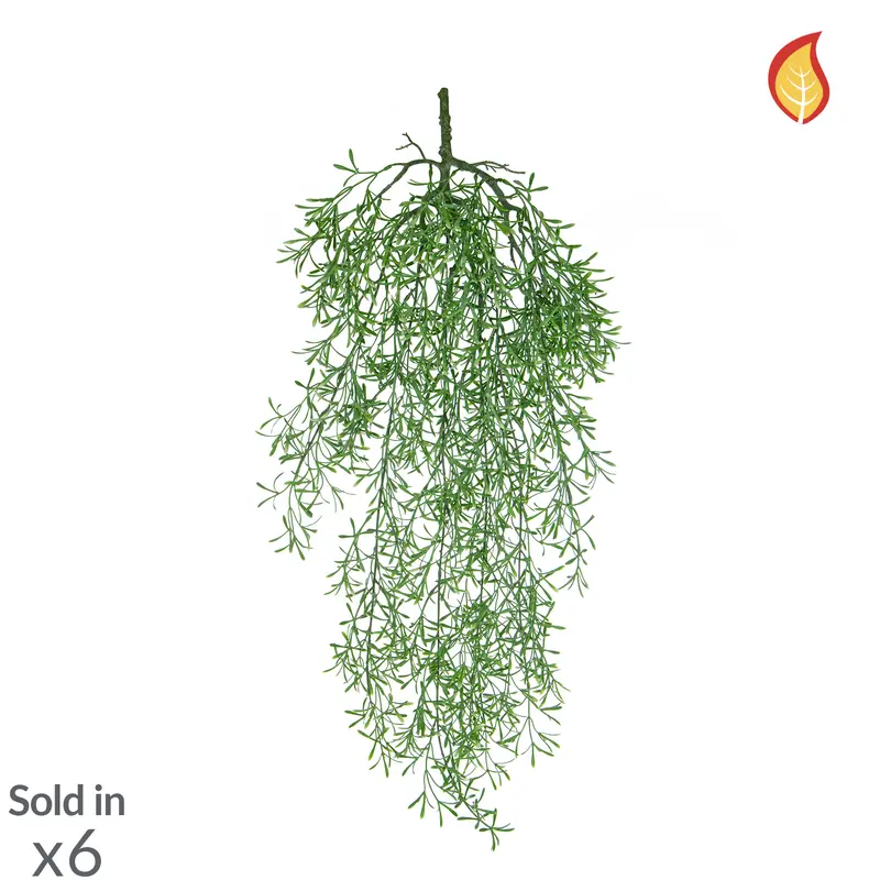 Kunstig bregne hængeplante FR - L: 75 cm.