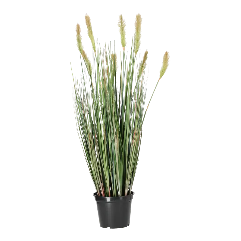 Kunstig Foxtail græs - H: 90 cm.