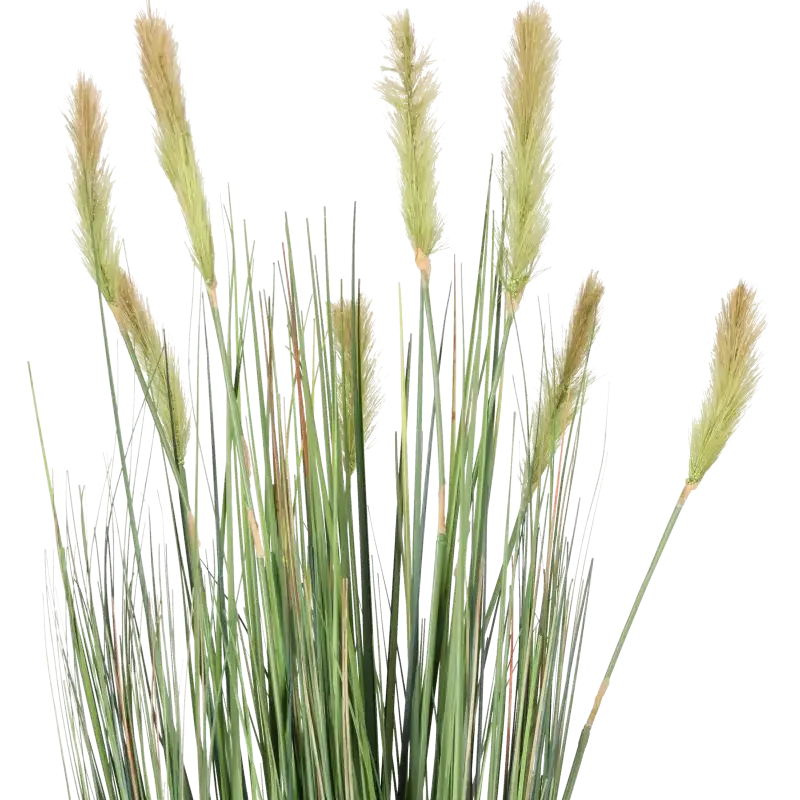 Closeup af Kunstig Foxtail græs - H: 90 cm.