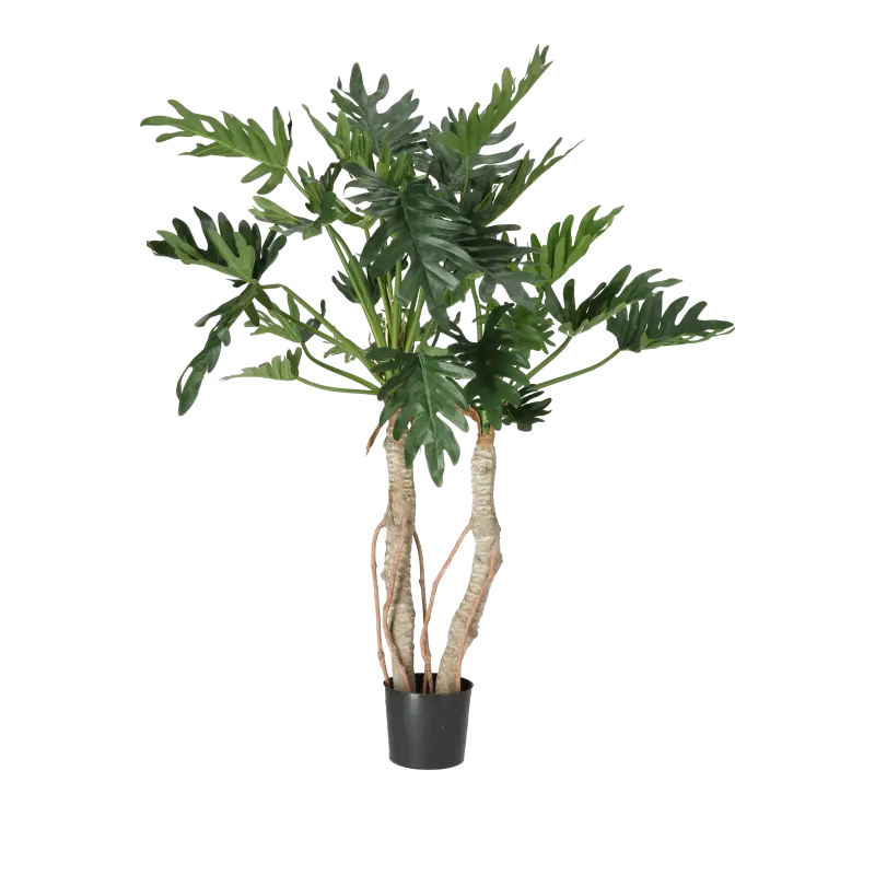Kunstig philodendron Selloum - H: 92 cm.