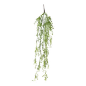 Kunstig hænge gren - grøn - L. 119 cm.