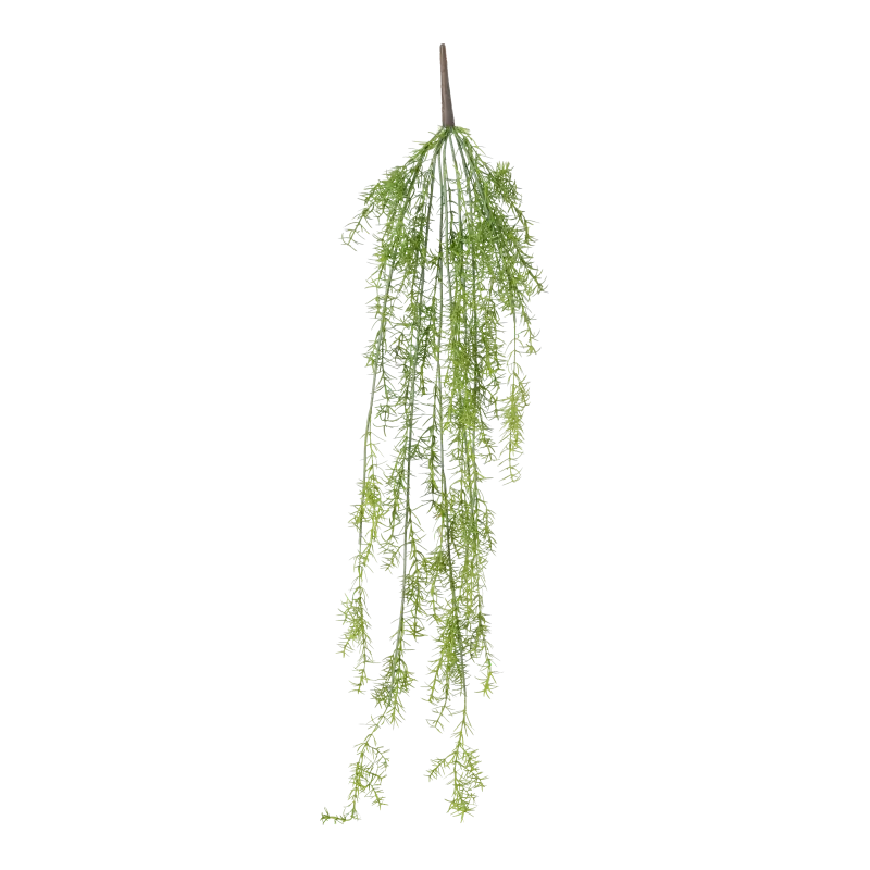 Kunstig hænge gren - grøn - L. 119 cm.
