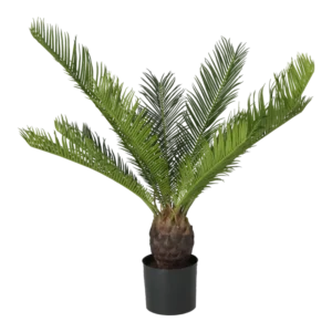Kunstig lille cycas palme - H: 65 cm.