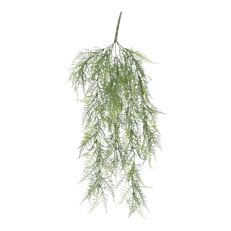 Kunstig asparagus hængeplante - L: 75 cm.