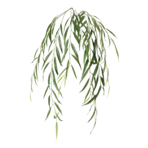 Kunstig piletræ gren - L: 134 cm.