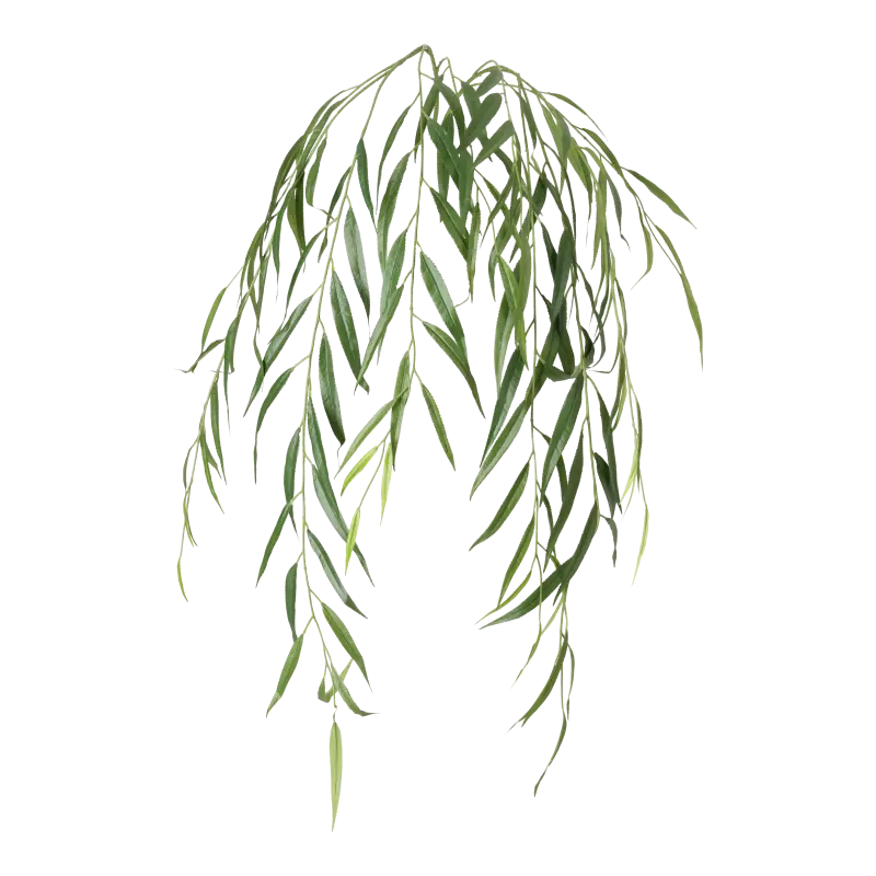 Kunstig piletræ gren - L: 134 cm.