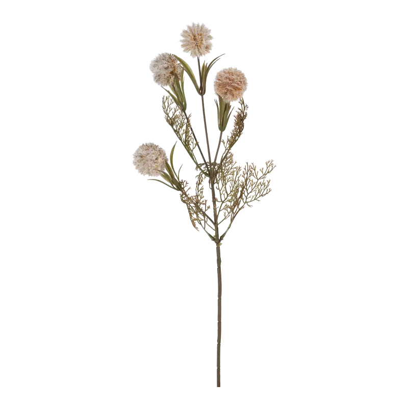 Kunstig pompom gren L: 51 cm.
