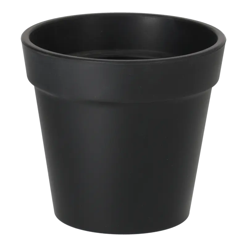 Gummi potte rund - H. 14 cm.