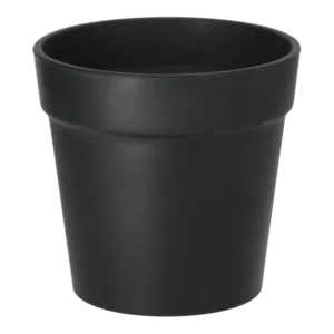 Gummi potte rund L - H. 17 cm.