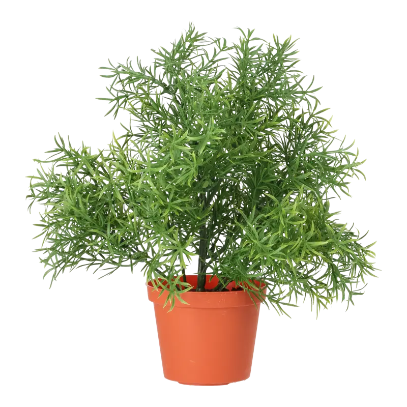 Kunstig mini græs busk H: 25 cm.