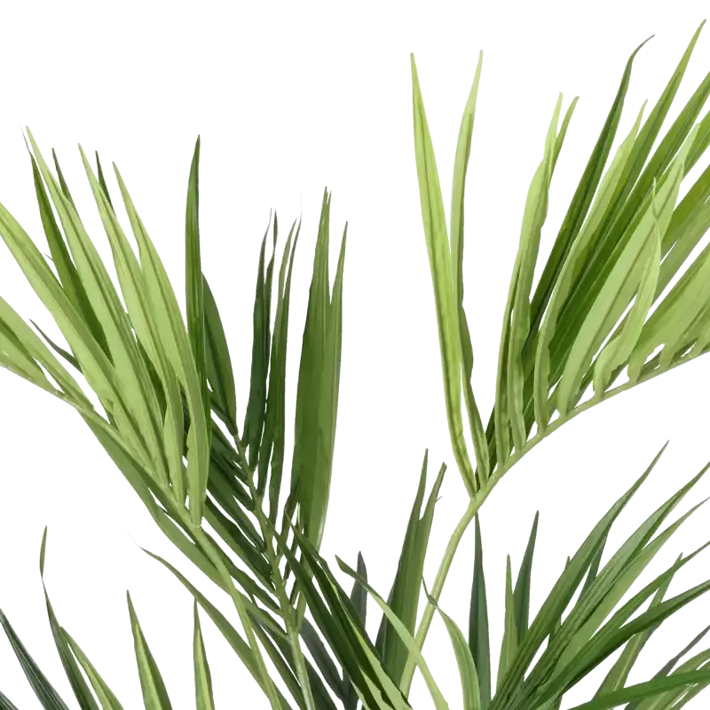 Closeup af Kunstig kentia palme H: 120 cm.