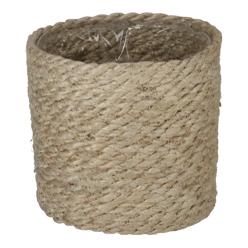 Nordal natur urtepotte JUTE - Dia 14 cm.