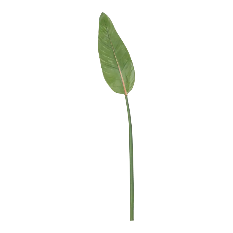 Kunstig paradisfugl gren - L: 90 cm.