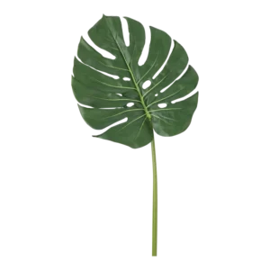 Kunstig philo med to blade - L: 75 cm.