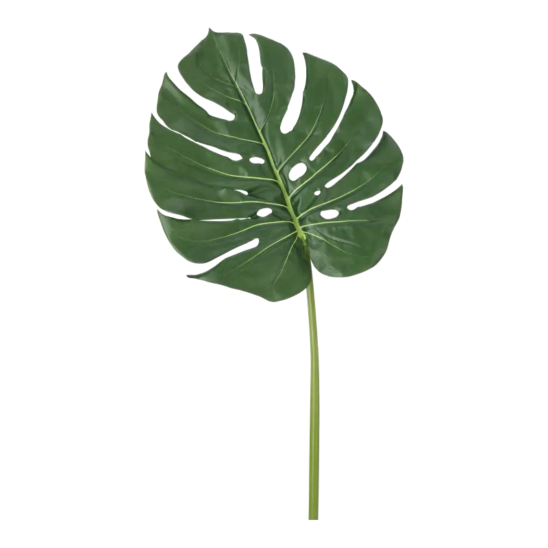 Kunstig philo med to blade - L: 75 cm.