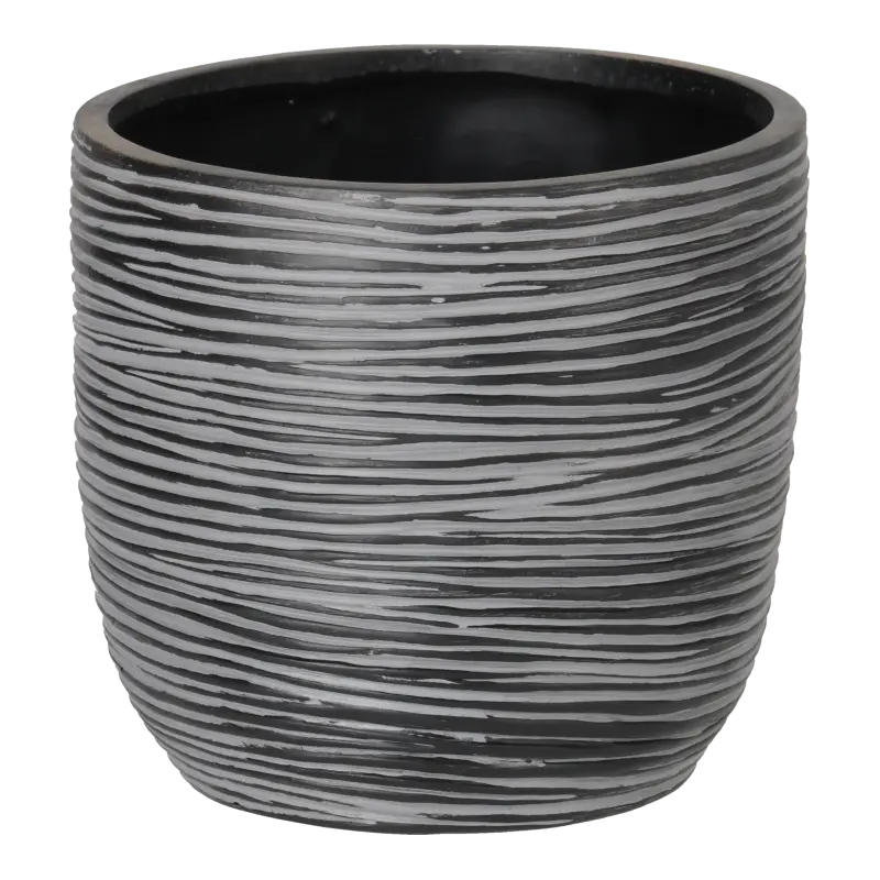 Capi krukke Egg planter rib - 14x13 cm.