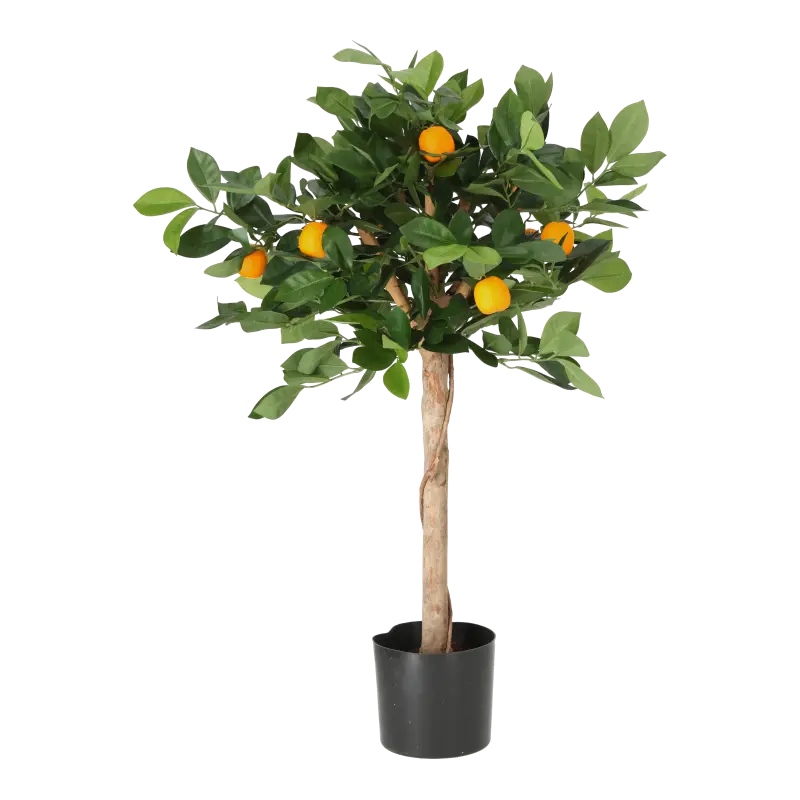 Kunstigt appelsin træ - H 70 cm.