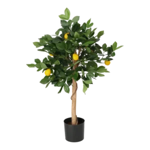 Kunstigt citron træ - H: 70 cm.