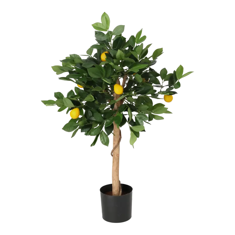 Kunstigt citron træ - H: 70 cm.