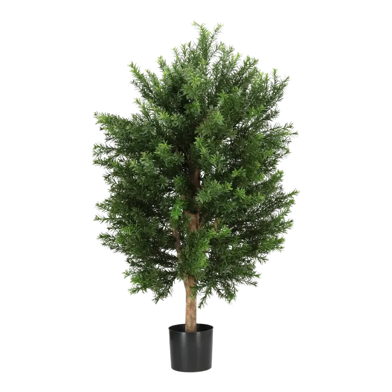 Kunstig taxus - H: 100 cm.