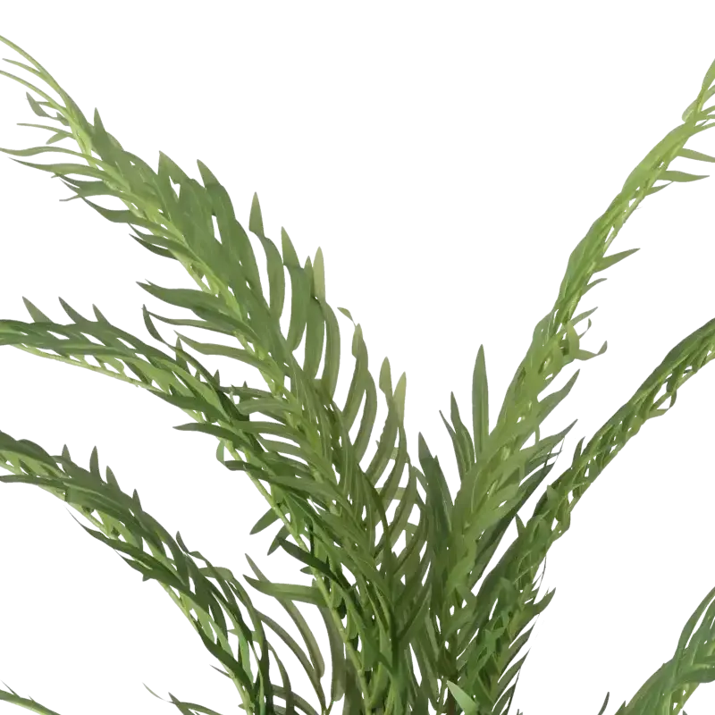 Closeup af Kunstig Areca palme H: 100 cm.