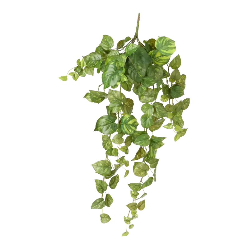 Kunstig pothos hængebusk L : 90 cm.
