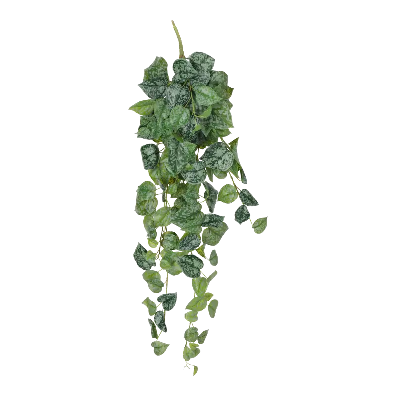 Kunstig scindapsus hængebusk L: 90 cm.