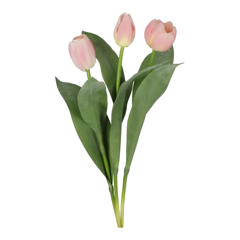 Kunstig tulipan mix rosa L: 36 cm.