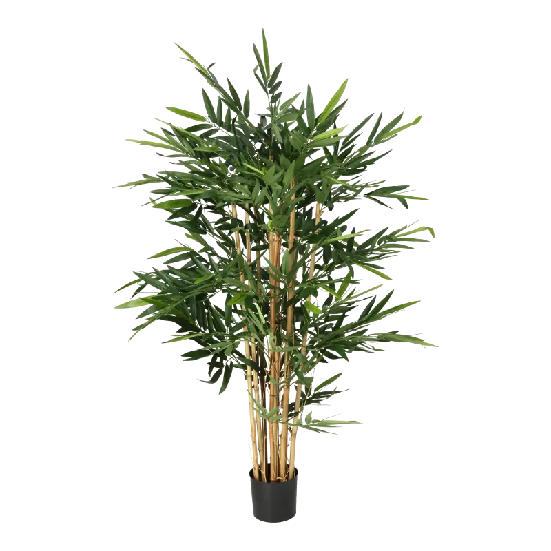 Kunstig bambus træ - H: 135 cm.