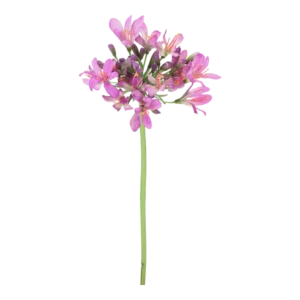 Kunstig skærmlilje stilk i lilla - L: 45 cm.