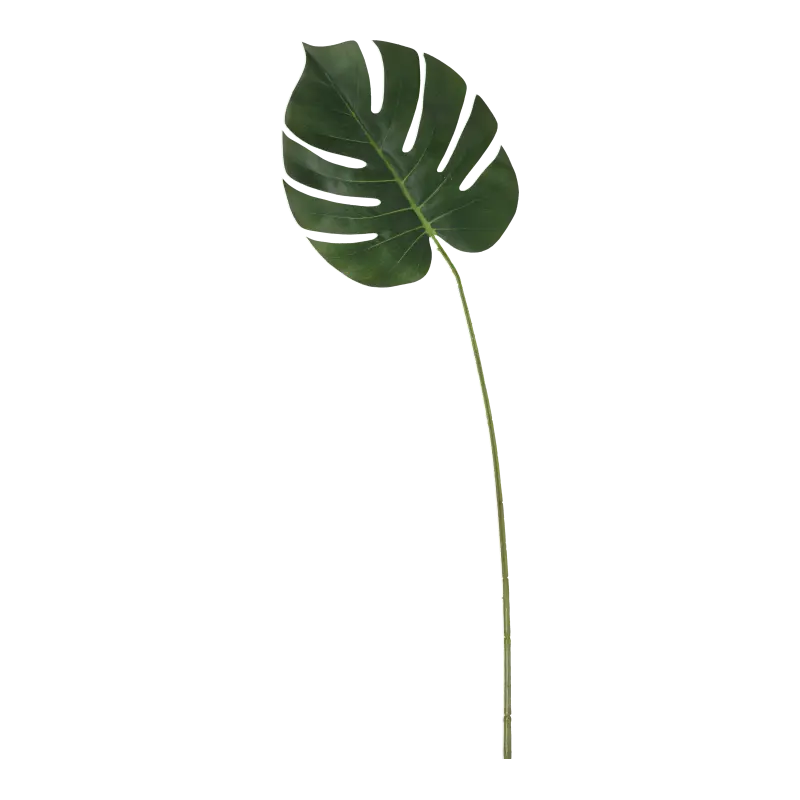 Kunstig monstera blad L: 99 cm.
