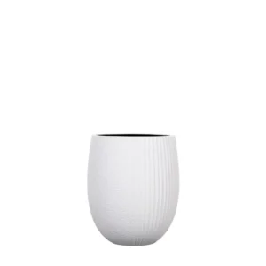 Capi krukke Elegant High Split hvid - 15x15x17 cm.