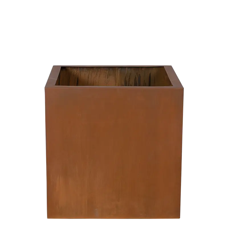 Cortensteel Cubis - 60 x 60 x H: 60.